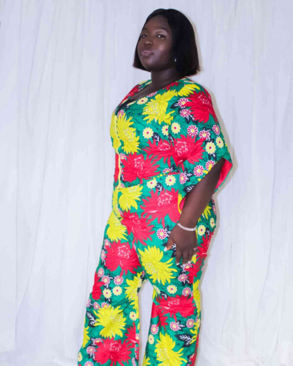 AFRICAN PRINT SIYANDA TOP AND TROUSER - Image 3