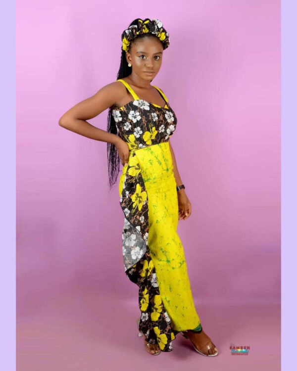 AFRICAN PRINT EBUN CROP TOP AND SKIRT