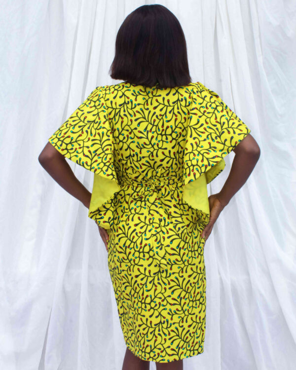 AFRICAN PRINT SHAUNTIA DRESS - Image 2