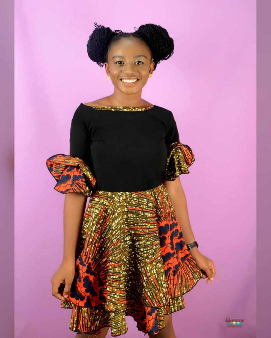 AFRICAN PRINT AYO DRESS